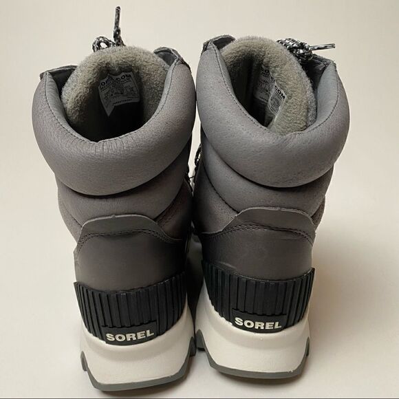 Sorel Kinetic Conquest Boots Quarry Grey Gray 12 Waterproof - Picture 5 of 6